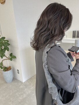 モンテヘアー(monte hair) ハイライト＋アッシュグレー