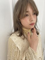 エディット トウキョウ(e.dit tokyo)&nbsp;【e.dit tokyo aco】透明感カラー　ベージュカラー