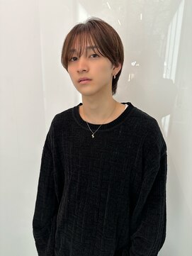 ベル 銀座並木通り店(Belle) シースルーマッシュ×センターパートの2wayショート!