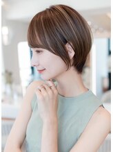 ケアリー 流山おおたかの森(Carelly) デザインカラー/レイヤーカット/ウェットヘア/オリーブベージュ