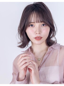 スノードロップ 荻窪(Snowdrop) レイヤーカット/ウェットヘア/オリーブベージュ