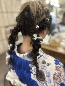着付けヘアセット専門店 ウィズ(With) ツインテール