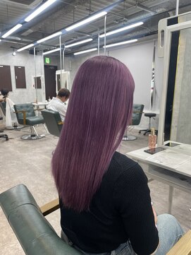 リミットバイアフィナー 大宮店(limit by Afinar) 色落ち綺麗!ピンクラベンダー♪