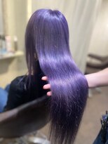 リアリス フレーゼ(Realis Fleuze)&nbsp;紫カラー色落ちシルバー系