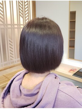 ミリ 国分寺(Mili) ピンクブラウンカラー&レイヤーボブ