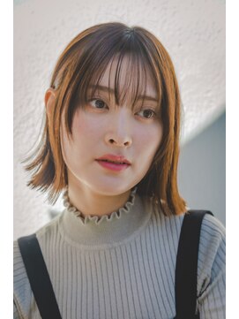 ページボーイ美容室 大人のナチュラルボブ