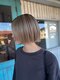 ヘアーベイラフ(Hair bay LAUGH)の写真/《顔周りCUTで小顔魅せ☆》お客様の骨格・雰囲気に合わせて創り上げる高いCUT技術が好評♪モチが良いのも◎