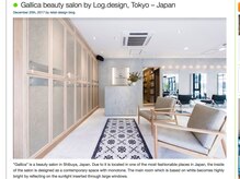 海外の有名サイトにも取り上げられるインテリア。髪を傷ませない道具。たくさんのこだわり。