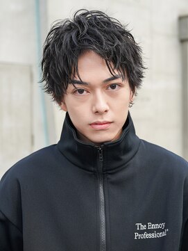 メンズヘアセンス 渋谷(MEN'S HAIR SENSE) スパイキーショート/アップバング/ニュアンスパーマ/