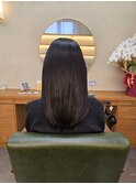 髪質改善セミロング