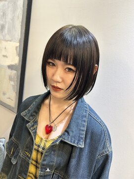 ジエクト カナウ(The Ect canow) モードボブ パツッとボブ 髪質改善ストレート