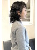 ウルフヘアー/パーマ