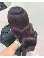 ネウィ 広島(newi)&nbsp;大人かわいいくびれミディラベンダーインナーカラー