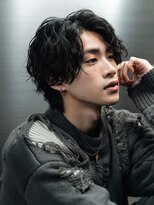 リップス 横浜(LIPPS)&nbsp;ミディアム波巻きスパイラルパーマ