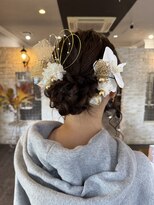 ルクスバイアフィナー(Luxo by Afinar) 【 町田 / Luxo by Afinar / シニヨンアレンジ】