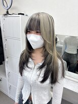 ミラージュ 市原(Miraju)&nbsp;デザインカラー/フェイスフレーミング/グランマッシュ[市原]