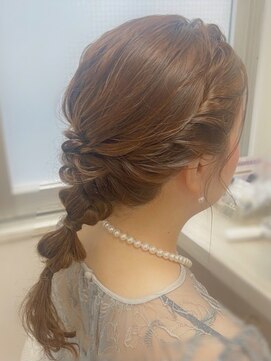 マイクローゼット(my closet) ヘアセット/ヘアアレンジ/結婚式お呼ばれヘア