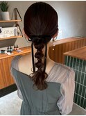 タイト編み下ろし