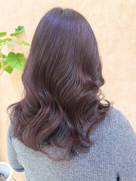 ロアール 大垣店(LOAOL) ロングレイヤー×ピンクパープル