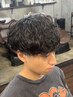 【シオン指名・ご新規様限定】men'sカット＋パーマ＋ナノスチーム ￥11000