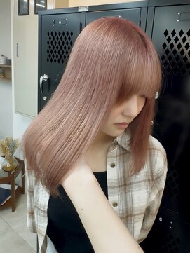 イエナ 渋谷(IENA) デザインカラーケアブリーチダブルカラー小顔に見せるヘア