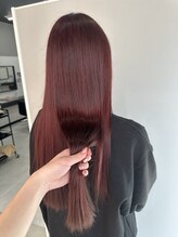 リルフェアリー 磐田店(Li’lFairy)&nbsp;ブリーチなしワインレッド