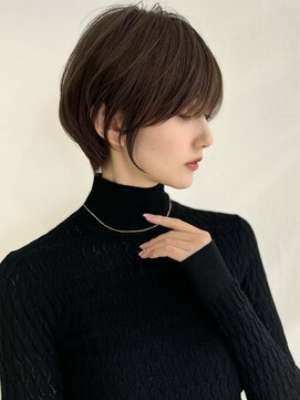 アンド ストーリーズ(&STORIES) 前髪ありひし形丸みくびれ大人ショートボブ20代30代40代50代*