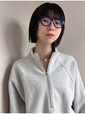 【arte pelo】顔まわりレイヤー/ボブ/黒髪
