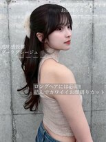 アリュウル 表参道 青山(Allure)&nbsp;小顔カット／レイヤーカット／ブルーブラック