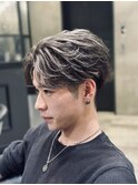 men's/メンズ/フェザーパーマ/サーフカール/ダウンパーマ/池袋