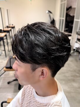 グランデュールオム(GRANDEUR HOMME) フェザーパーマ ニュアンスパーマ