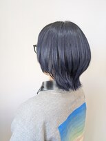 アヤラ オーガニックアンドスパ 東船橋店(AYALA)&nbsp;【中村のぞみ】ブルー×ウルフヘア×髪質改善