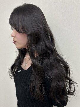 コルク バイ マグ 松本駅前(COLK by Mag) 冬◎暗髪ロングヘア×髪質改善トリートメント×透明感