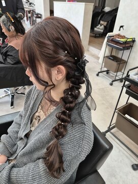 ソワン ドゥ ブレス 今里店(soin de brace) 《寺西紗友望》お呼ばれヘア