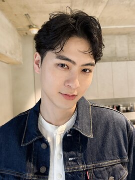 フォト 新宿(foto) 毛流れニュアンスパーマ/爽やかメンズショート