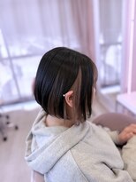 ヘアメイクアン(Hair Make Une)&nbsp;さりげなく差がつく♪アンブレラカラーボブの魅力◎
