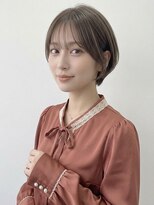 ウィールールピヴォクロス(WE RULE pivot cross)&nbsp;20代30代40代50代/耳掛け可能な大人可愛いショートボブスタイル