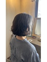 ジョワイユヘアーデザイン(Joyeux)&nbsp;joyeuxまとまるボブパーマ【盛本彩乃】