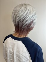アヴァンス アリオ鳳店(AVANCE)&nbsp;ショートウルフ×ピンクベージュ