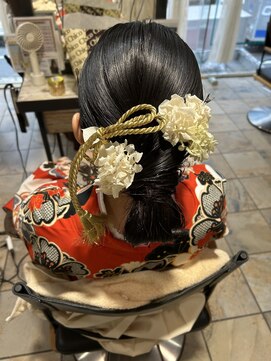 ユアーズヘア 池袋(youres hair) 成人式ヘアアレンジ