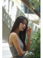 キユ(qiyu)&nbsp;大人ストレート素髪越えツヤ髪ロング顔まわりカット[広島/八丁堀