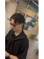ザ ブリンク(THE BLINK) 大人センターパートニュアンスパーマ