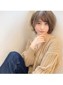 【アフロート添田】大人かわいいショートボブふんわり小顔カット