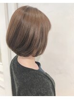 ヴァンクシー バイ ルナ(VANKCY by Luna) 大人ボブ 20代 30代 大人かわいい 暗髪 前下がり グレージュ楽