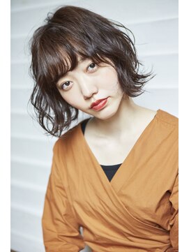 ラレイ(Lalei) 【Lalei】大人ボブ　無造作カール　辻幸奈　表参道