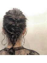 アンヘアー(UNHAIR by shiomiH)&nbsp;キラキラ編みおろしスタイル