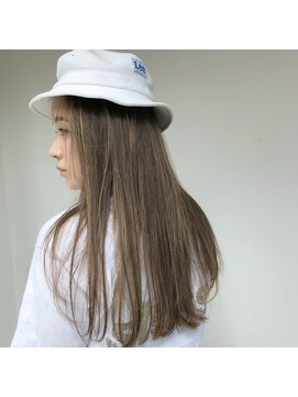 レイズ 立川(RAYS) 【RAYS/金本】外国人風シークレットハイライト×ミルクティー