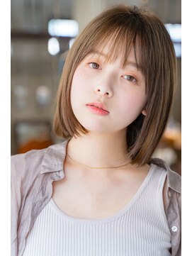ロジッタ(ROJITHA) 【ROJITHA】ストレートボブ×プラチナブラウン