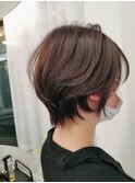 シアーベージュ×美フォルムショート