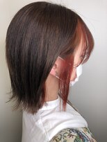 アヴァンス 深井店(AVANCE.)&nbsp;インナーカラー[オレンジ]×外ハネ